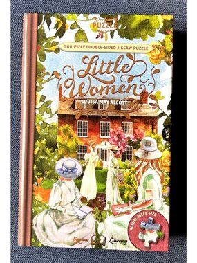 LITTLE WOMEN Jigsaw Puzzle Double-Side 252 Piece Professor NEW Sealed Book Style